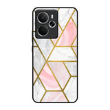 Geometrical Marble Realme 14 5G Glass Back Cover Online