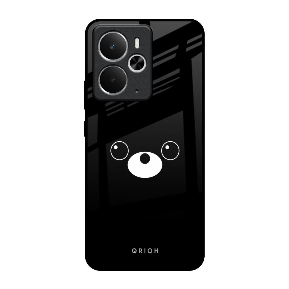 Cute Bear Realme 14 5G Glass Back Cover Online