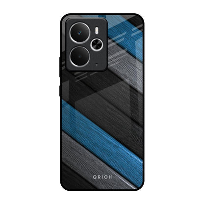 Multicolor Wooden Effect Realme 14 5G Glass Back Cover Online