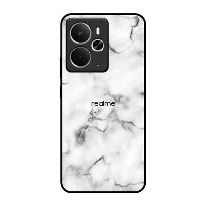 Satin White Marble Realme 14 5G Glass Back Cover Online