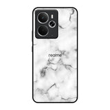Satin White Marble Realme 14 5G Glass Back Cover Online