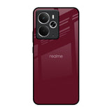 Classic Burgundy Realme 14 5G Glass Back Cover Online