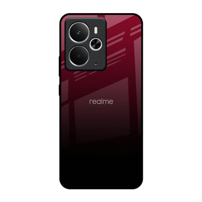 Wine Red Realme 14 5G Glass Back Cover Online