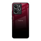 Wine Red Realme 14 5G Glass Back Cover Online
