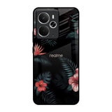 Tropical Art Flower Realme 14 5G Glass Back Cover Online