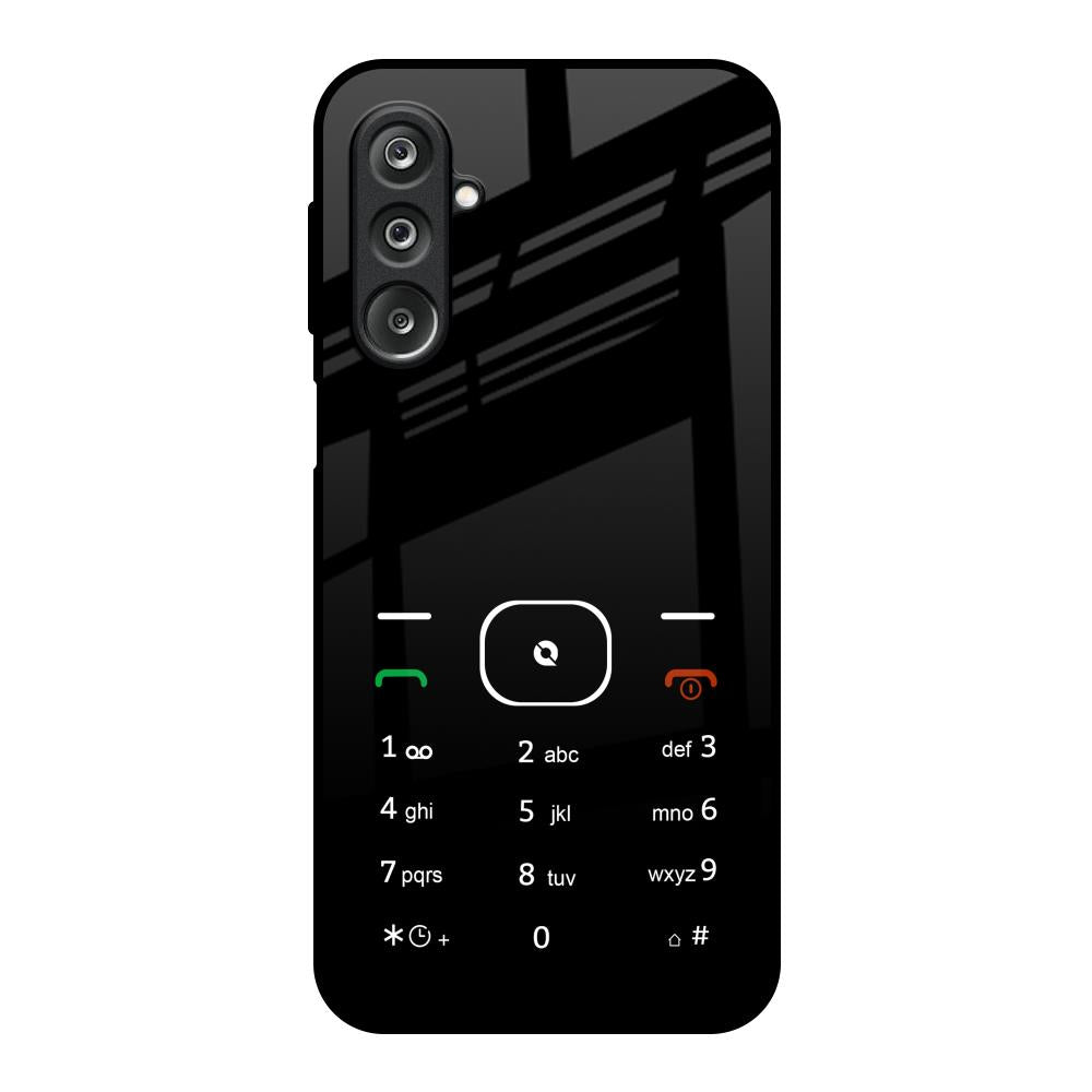 Classic Keypad Pattern Samsung Galaxy M36 5G Glass Back Cover Online