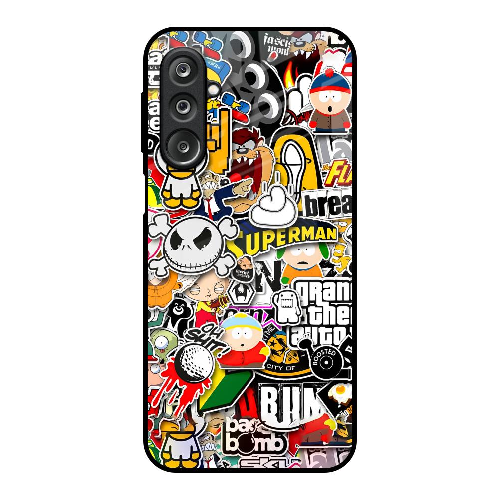 Boosted Samsung Galaxy M36 5G Glass Back Cover Online
