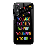 Magical Words Samsung Galaxy M36 5G Glass Back Cover Online