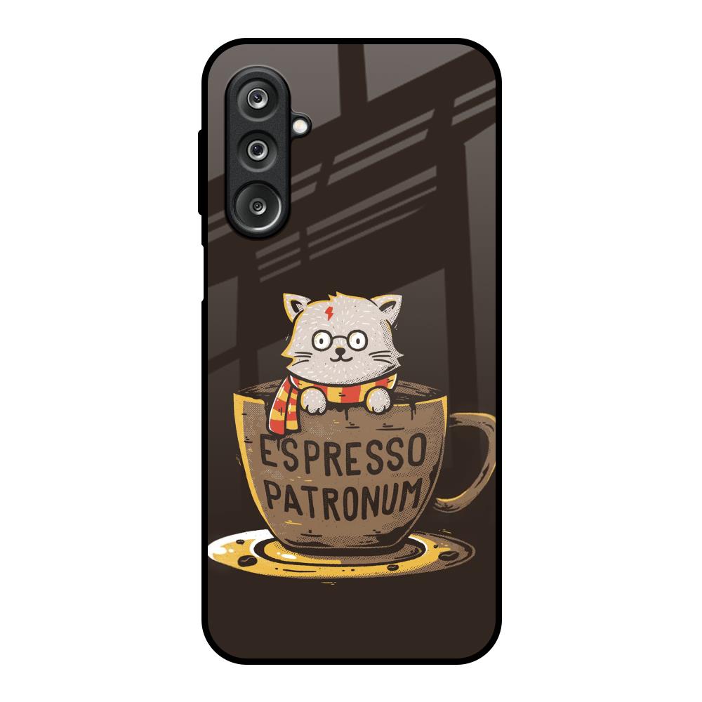 Tea With Kitty Samsung Galaxy M36 5G Glass Back Cover Online