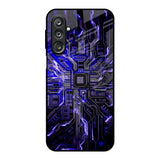 Techno Color Pattern Samsung Galaxy M36 5G Glass Back Cover Online