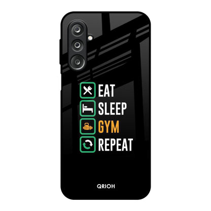 Daily Routine Samsung Galaxy M36 5G Glass Back Cover Online