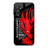 Red Vegeta Samsung Galaxy M36 5G Glass Back Cover Online
