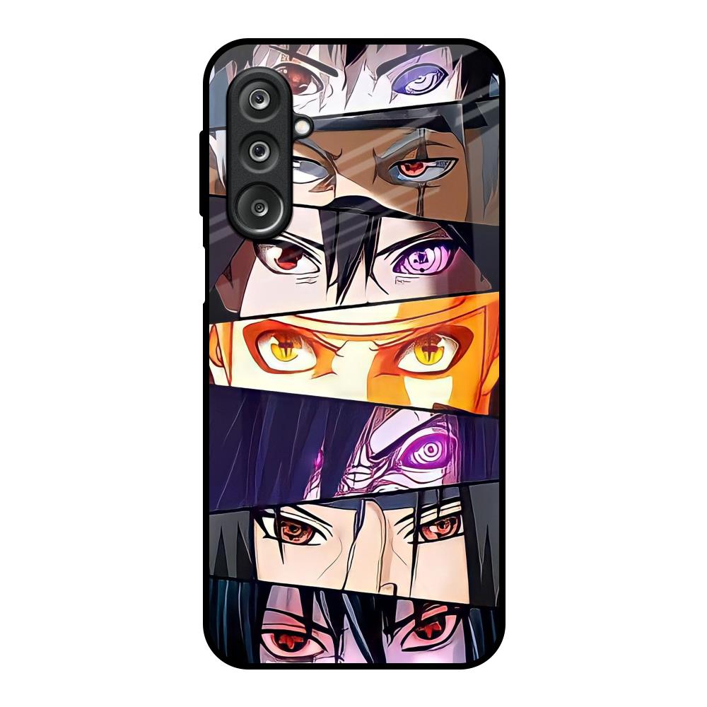 Anime Eyes Samsung Galaxy M36 5G Glass Back Cover Online