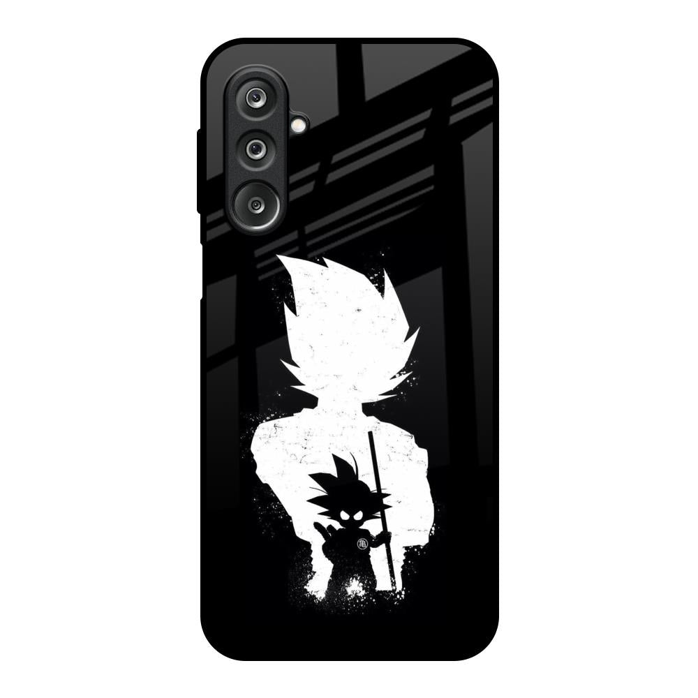 Monochrome Goku Samsung Galaxy M36 5G Glass Back Cover Online