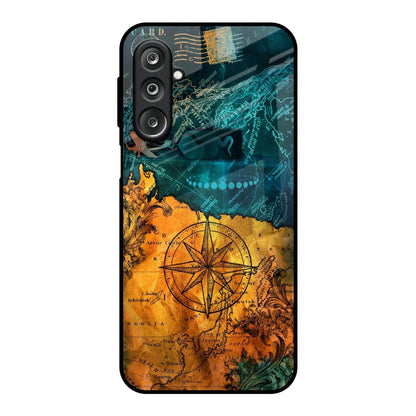 Architecture Map Samsung Galaxy M36 5G Glass Back Cover Online
