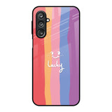 Lucky Abstract Samsung Galaxy M36 5G Glass Back Cover Online