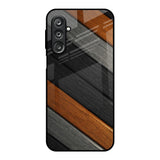 Tri Color Wood Samsung Galaxy M36 5G Glass Back Cover Online