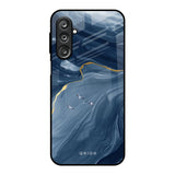 Deep Ocean Marble Samsung Galaxy M36 5G Glass Back Cover Online