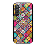 Multicolor Mandala Samsung Galaxy M36 5G Glass Back Cover Online
