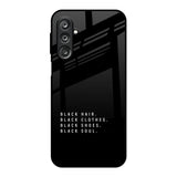 Black Soul Samsung Galaxy M36 5G Glass Back Cover Online