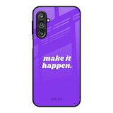 Make it Happen Samsung Galaxy M36 5G Glass Back Cover Online
