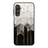 Tricolor Pattern Samsung Galaxy M36 5G Glass Back Cover Online
