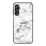 Satin White Marble Samsung Galaxy M36 5G Glass Back Cover Online