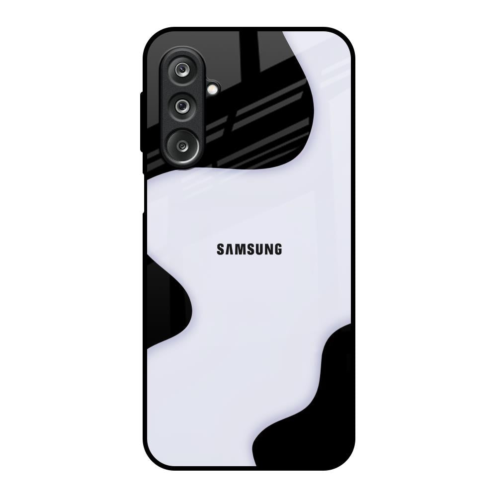 Wheat Cream Wavy Samsung Galaxy M36 5G Glass Back Cover Online
