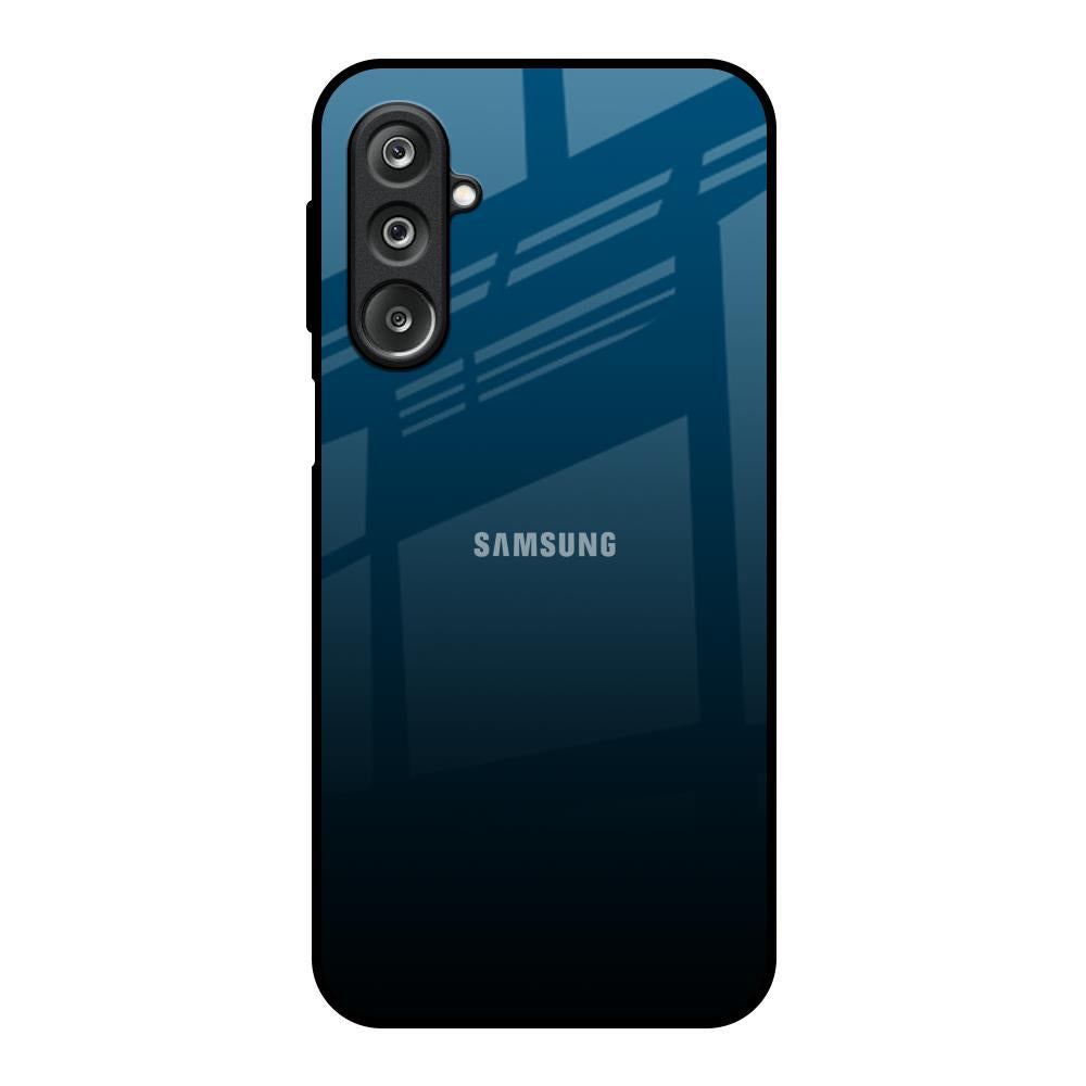 Sailor Blue Samsung Galaxy M36 5G Glass Back Cover Online
