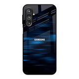 Blue Rough Abstract Samsung Galaxy M36 5G Glass Back Cover Online