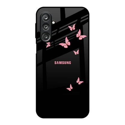 Fly Butterfly Samsung Galaxy M36 5G Glass Back Cover Online