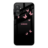 Fly Butterfly Samsung Galaxy M36 5G Glass Back Cover Online