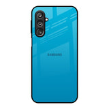 Blue Aqua Samsung Galaxy M36 5G Glass Back Cover Online