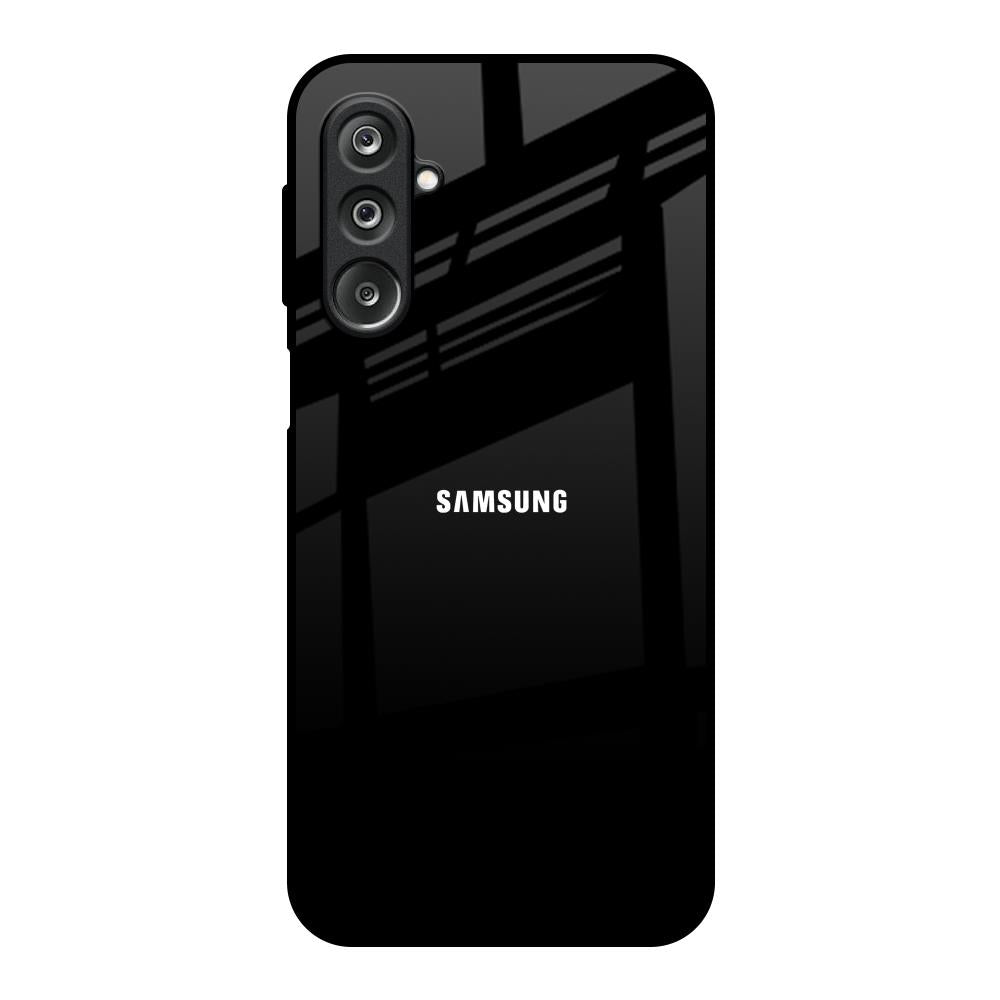 Jet Black Samsung Galaxy M36 5G Glass Back Cover Online