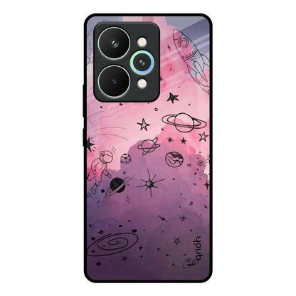 Space Doodles Realme 15 5G Glass Back Cover Online