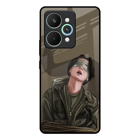 Blind Fold Realme 15 5G Glass Back Cover Online