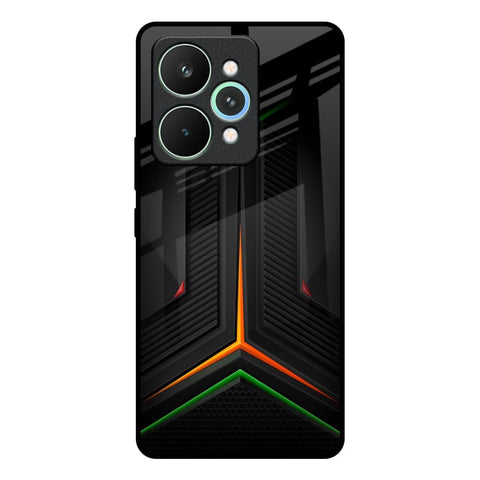 Modern Ultra Chevron Realme 15 5G Glass Back Cover Online