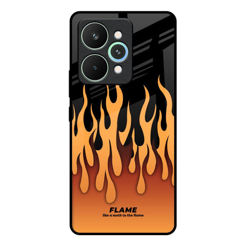 Fire Flame Realme 15 5G Glass Back Cover Online