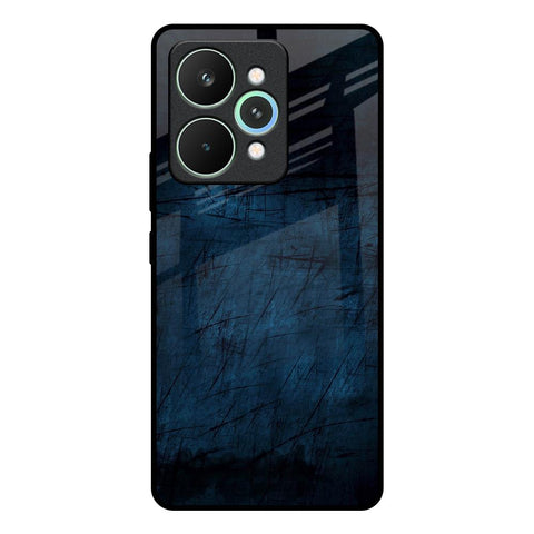 Dark Blue Grunge Realme 15 5G Glass Back Cover Online