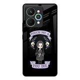 Touch Me & You Die Realme 15 5G Glass Back Cover Online