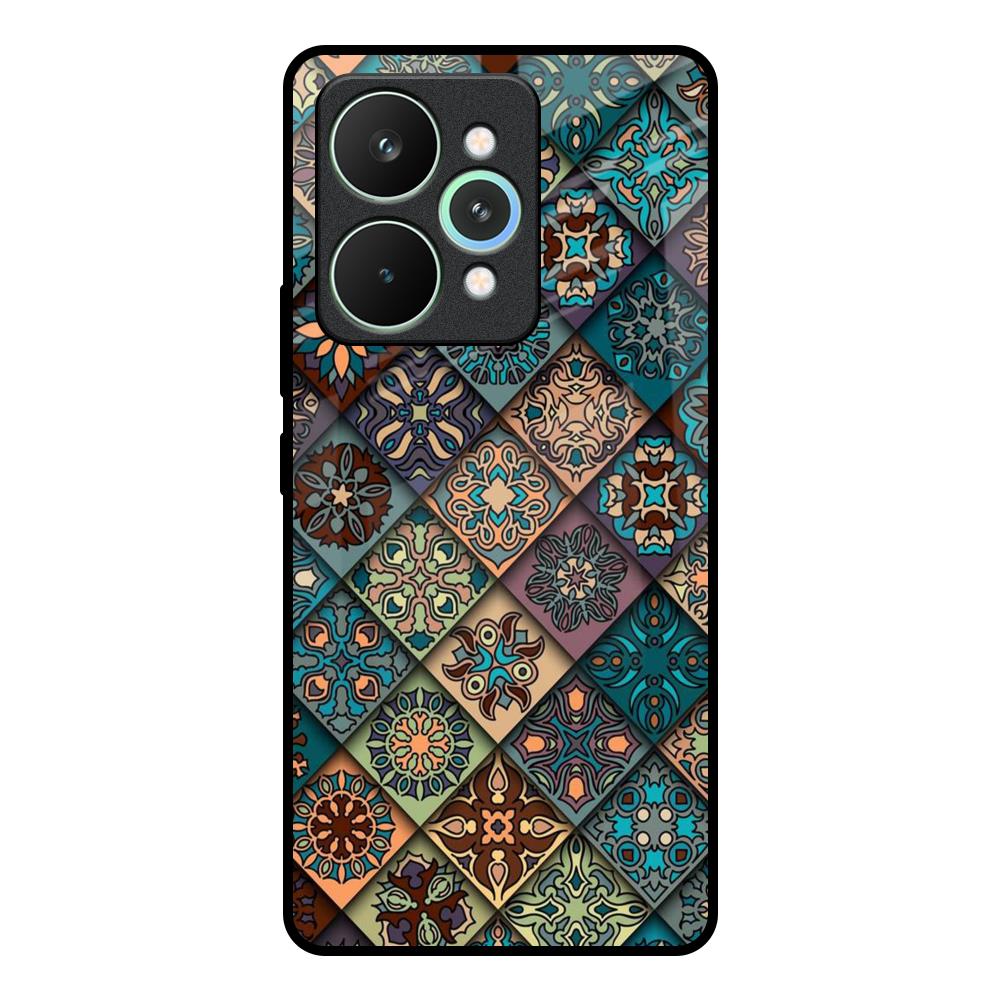 Retro Art Realme 15 5G Glass Back Cover Online