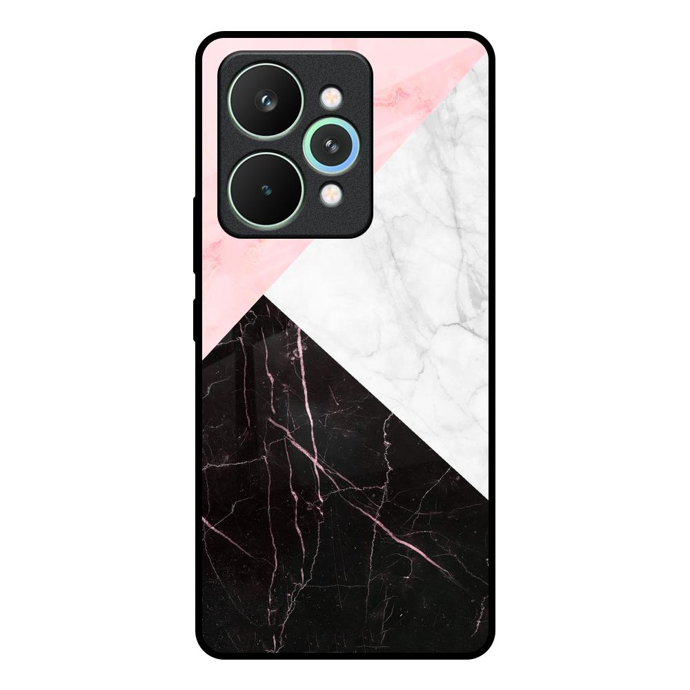 Marble Collage Art Realme 15 5G Glass Back Cover Online