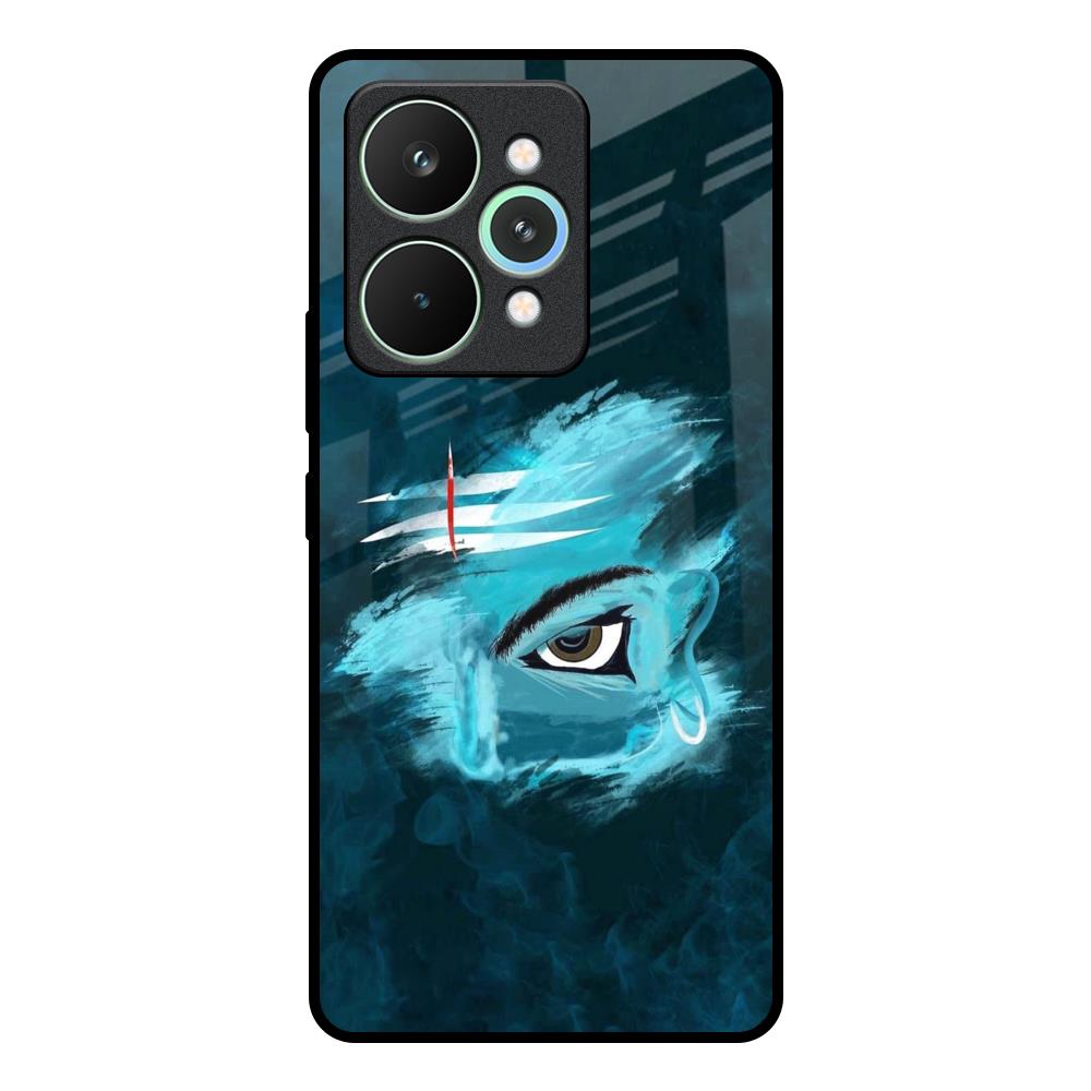Power Of Trinetra Realme 15 5G Glass Back Cover Online