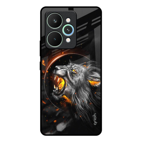 Aggressive Lion Realme 15 5G Glass Back Cover Online
