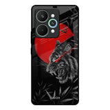 Red Moon Tiger Realme 15 5G Glass Back Cover Online