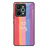Lucky Abstract Realme 15 5G Glass Back Cover Online