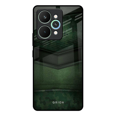 Green Leather Realme 15 5G Glass Back Cover Online
