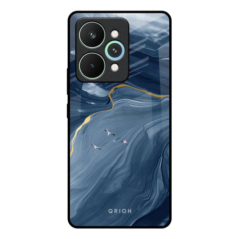 Deep Ocean Marble Realme 15 5G Glass Back Cover Online