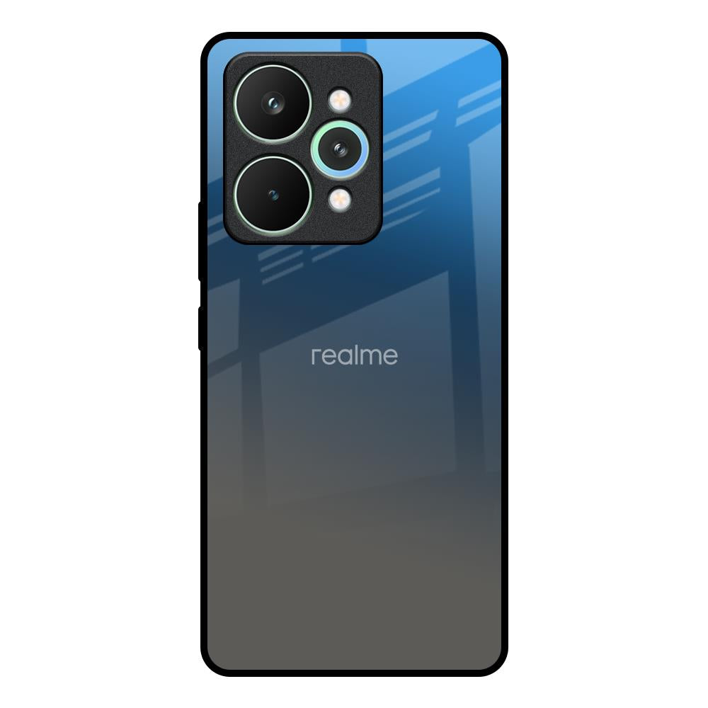 Blue Grey Ombre Realme 15 5G Glass Back Cover Online
