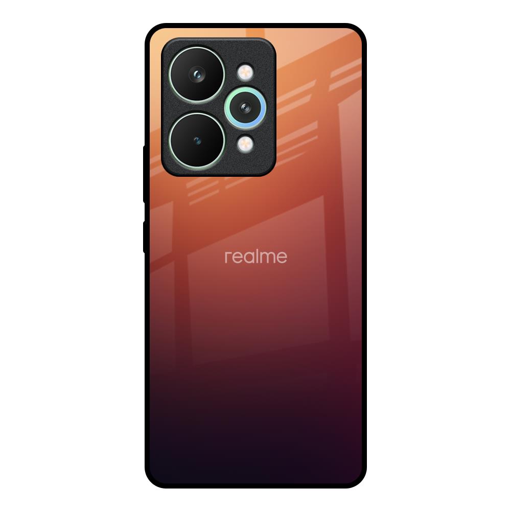 Sunset Background Realme 15 5G Glass Back Cover Online